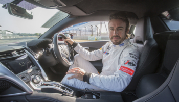 Alonso al volante del nuevo NSX en Estoril - 8 jul